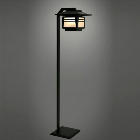 Кованый наземный уличный фонарь Novara 330-41/bg-11