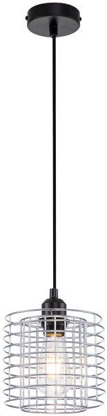 Подвесной светильник Grid 10190/1S E27*40W Chrome