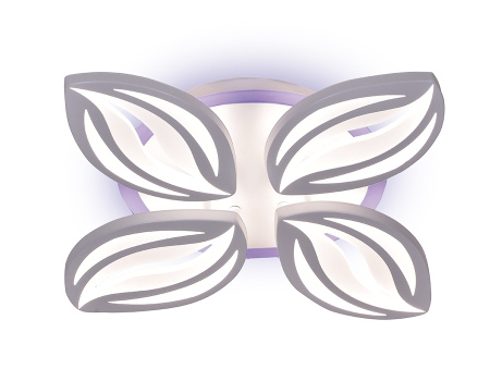 Потолочная люстра светодиодная с пультом, регулировкой яркости, цветовой температуры и ночным режимом Acrylica FA507