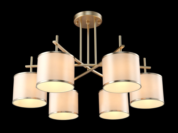 картинка Потолочная люстра SERGIO PL6 GOLD от магазина BTSvet