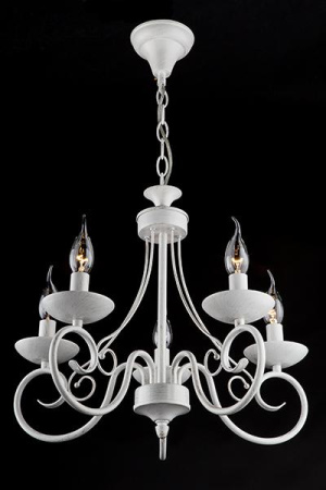 картинка Подвесная люстра 22404/5 белый с золотом от магазина BTSvet