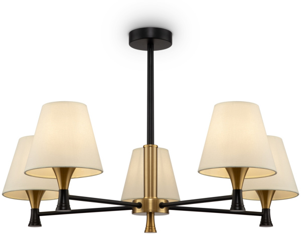 Потолочная люстра Perfetto FR5098PL-05BBS