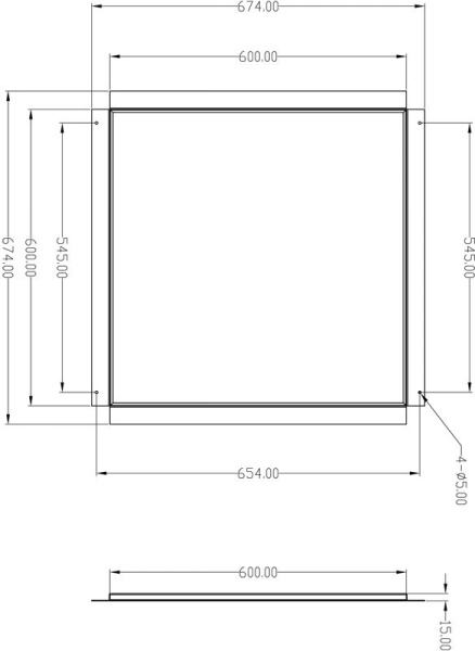 картинка Рамка для светильника Frame for plaster 930231 от магазина BTSvet
