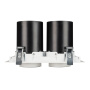 картинка LED спот встраиваемый LTD-PULL-S110x210-2x10W Warm3000 (WH, 24 deg, 230V) (Arlight, IP20 Металл, 5 лет) 031362 от магазина BTSvet