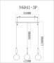 картинка Подвесной светильник Scrumbel V6041-3P от магазина BTSvet