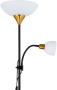 картинка Торшер с выключателем Duetto A9569PN-2BK от магазина BTSvet