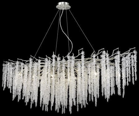Подвесная люстра хрустальная