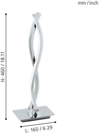 картинка Интерьерная настольная лампа Lasana 2 96105 от магазина BTSvet