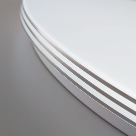 картинка Потолочный светильник светодиодный с пультом, регулировкой цветовой температуры и яркости, ночным режимом Симпла CL714680G RGB от магазина BTSvet