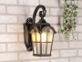 картинка Настенный фонарь уличный Mira D черное золото от магазина BTSvet