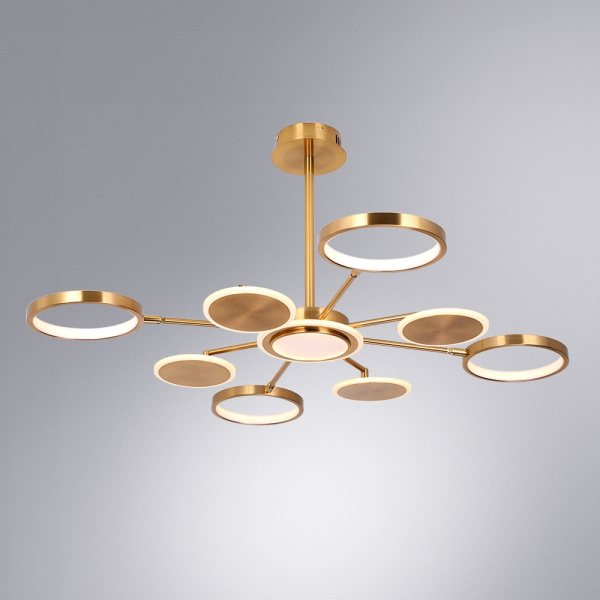 картинка Люстра потолочная на штанге Sienna A1363PL-8PB от магазина BTSvet