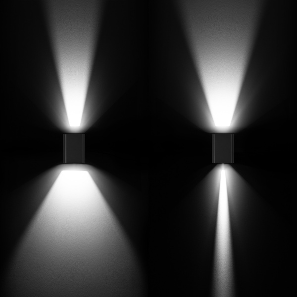 картинка Фасадный светильник светодиодный LGD-Wall-Vario-J2B-12W Warm White (Arlight, IP54 Металл, 3 года) 021932 от магазина BTSvet