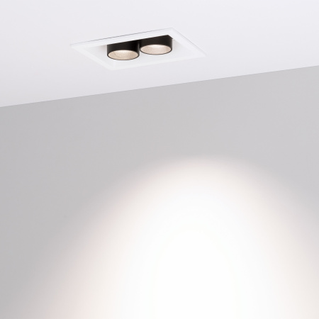 картинка Светильник встраиваемый LED MS-ORIENT-BUILT-TURN-TC-S67x90-5W Day4000 (WH-BK, 30 deg, 230V) (Arlight, IP20 Металл, 5 лет) 032232 от магазина BTSvet