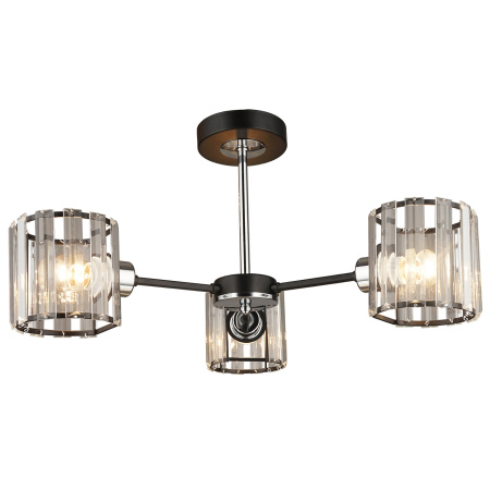 Потолочная люстра MD.4057-3-S BK+CH