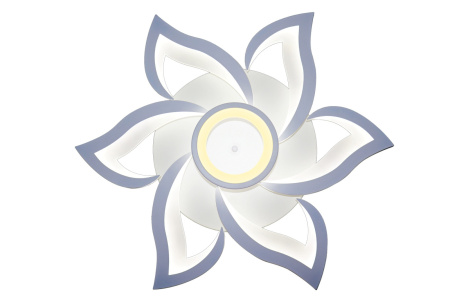 картинка Потолочная люстра светодиодная с пультом и управлением смартфоном регулировкой цветовой температуры и яркости ночным режимом и таймером HIGH-TECH LED LAMPS 82020 от магазина BTSvet