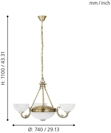 картинка Подвесная люстра Savoy 82748 от магазина BTSvet