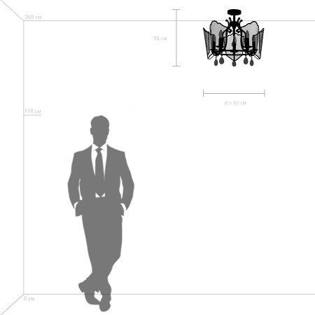 картинка Потолочная люстра Castello 744057 от магазина BTSvet