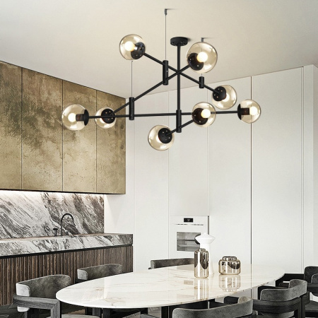 картинка Потолочная люстра GAP черный от магазина BTSvet