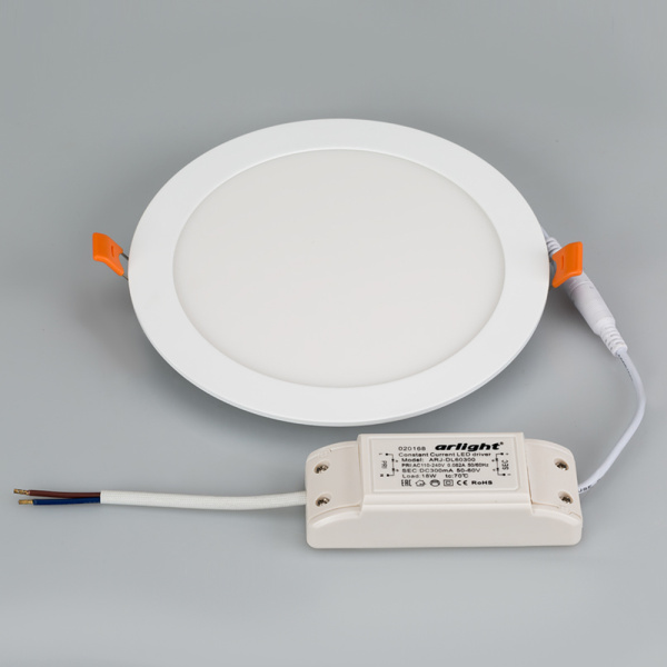 картинка Светильник встраиваемый LED DL-192M-18W Warm White (Arlight, IP40 Металл, 3 года) 020116 от магазина BTSvet