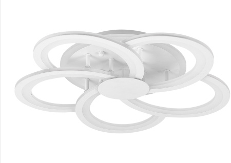 картинка Потолочная светодиодная люстрас пультом и управлением смартфоном, с RGB подсветкой 100W Holder Ii HIGH-TECH LED LAMPS 82038 от магазина BTSvet