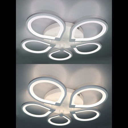 картинка Потолочная люстра светодиодная с пультом и управлением со смартфона регулировкой яркости и цветовой температуры ночной режим таймер INNOVATION STYLE 83042 от магазина BTSvet