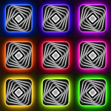 картинка Потолочный светильник светодиодный с пультом и управлением смартфоном регулировкой яркости и цветовой температуры таймером Триест Смарт CL737A45E RGB от магазина BTSvet