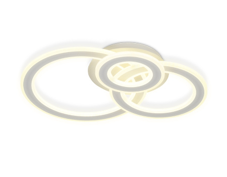 картинка Потолочная люстра светодиодная с пультом, регулировкой яркости, цветовой температуры и ночным режимом Acrylica FA861 от магазина BTSvet