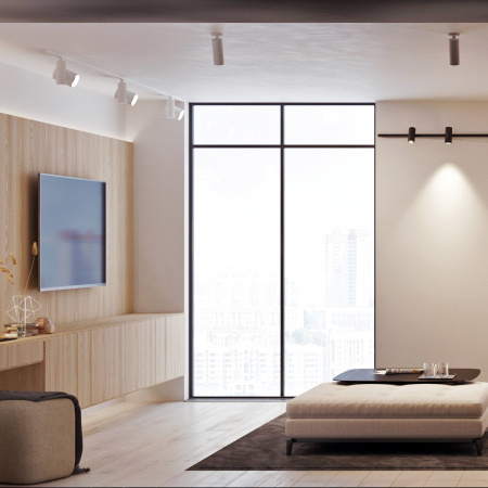 картинка Накладной светильник LED SP-POLO-SURFACE-R65-8W Warm3000 (WH-WH, 40 deg) (Arlight, IP20 Металл, 5 лет) 027510 от магазина BTSvet