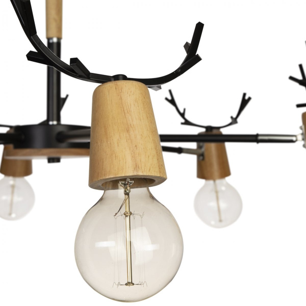 картинка Потолочная люстра для детской Sven 10024/6 Black от магазина BTSvet