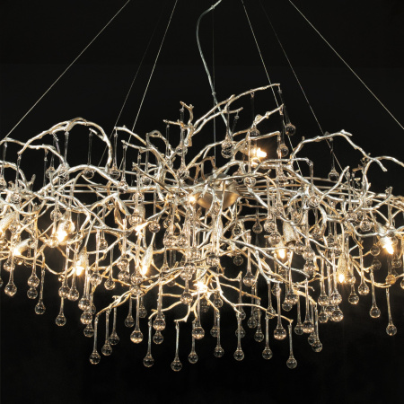 картинка Подвесная люстра светодиодная Bijout 10067/1800 SG от магазина BTSvet