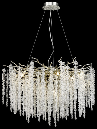 Подвесная люстра хрустальная
