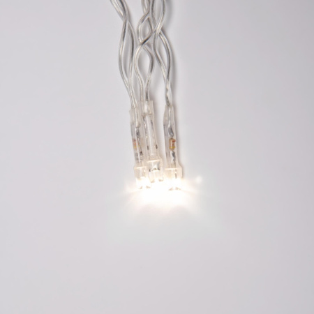 картинка Бахрома светодиодная. 6м. 300 светодиодов. Теплый белый свет. ULD ULD-B6007-300/DTA WARM WHITE IP44 от магазина BTSvet