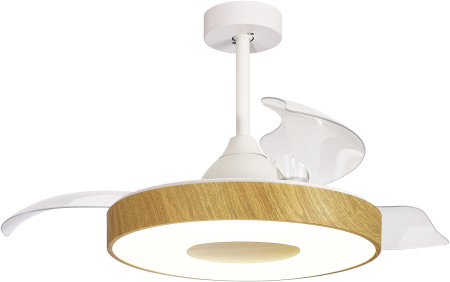 картинка Потолочная люстра светодиодная с вентилятором Mantra Coin 8217 от магазина BTSvet