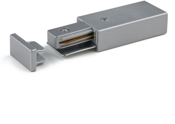Питание боковое и заглушка для однофазного шинопровода Track Rail SL Surface TRP-1-1-CH