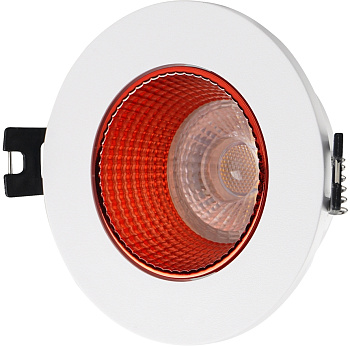 Встраиваемый светильник светодиодный DK3061-WH+RD