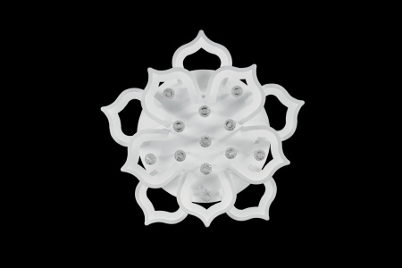 картинка Потолочная люстра светодиодная с пультом и управлением смартфоном регулировкой цветовой температуры и яркости ночным режимом и таймером HIGH-TECH LED LAMPS 82029 от магазина BTSvet