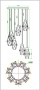 картинка Подвесной светильник Coctail time MOD325PL-07G от магазина BTSvet