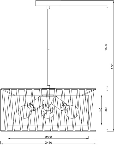 картинка Подвесной светильник Escada ZAMBEZE 10181/3S от магазина BTSvet
