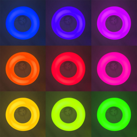 картинка Подвесная люстра светодиодная с пультом и управлением смартфоном регулировкой цветовой температуры и яркости RGB Стратус Смарт CL732A520GS от магазина BTSvet