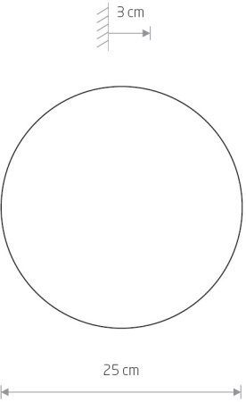 картинка Настенный светильник светодиодный Nowodvorski Ring Led M 7635 от магазина BTSvet