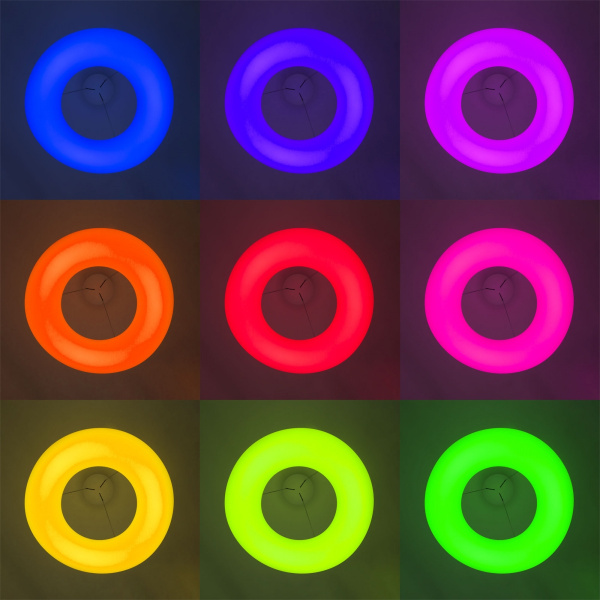 картинка Подвесная люстра светодиодная с пультом и управлением смартфоном регулировкой цветовой температуры и яркости RGB Стратус Смарт CL732A520GS от магазина BTSvet