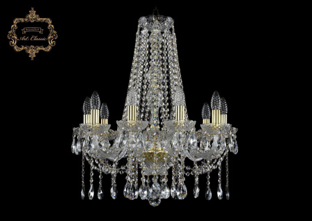 Хрустальная подвесная люстра 11.12.10.195.h-63.Gd