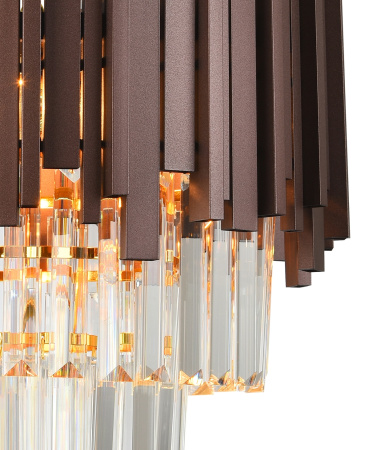 картинка Подвесная люстра хрустальная VERTIGO 81439/6C COBALT от магазина BTSvet