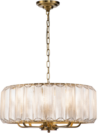 Люстра подвесная Piroet V000052 (12011/8P Brass)