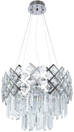 Подвесная люстра хрустальная Wezen A1006SP-8CC