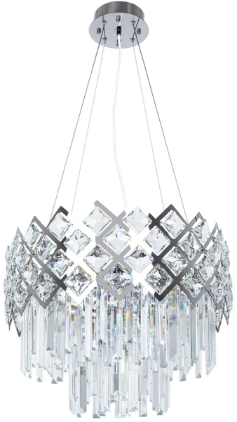 Подвесная люстра хрустальная Wezen A1006SP-8CC