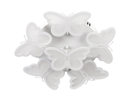 картинка Потолочный светильник светодиодный с пультом регулировкой яркости и цветовой температуры Led 10205/5LED от магазина BTSvet