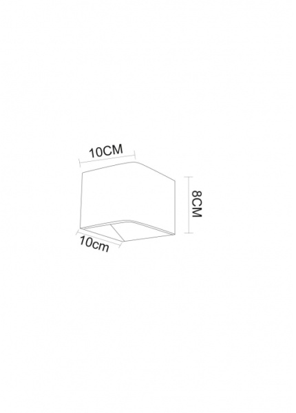 картинка Настенный светильник Scatola A1423AP-1BK от магазина BTSvet