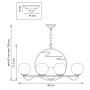 картинка Подвесная люстра Enna 762097 от магазина BTSvet