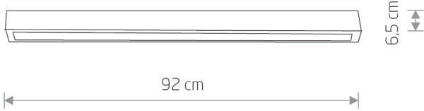 картинка Потолочный светильник Nowodvorski Straight Ceiling Led M 7598 от магазина BTSvet